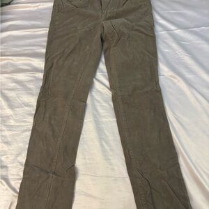 J. Crew Taupe Corduroy Pants
